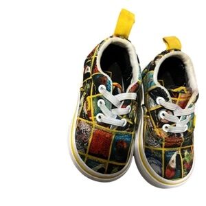 Vans Era x‎ National Geographic Toddler Sz 4 Low Casual Animal Planets Science